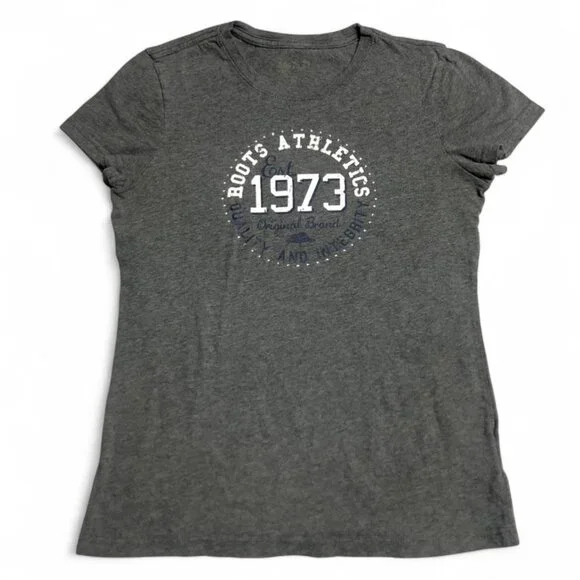 00s Roots Grey Rhinestone Tee - Picture 2 of 6